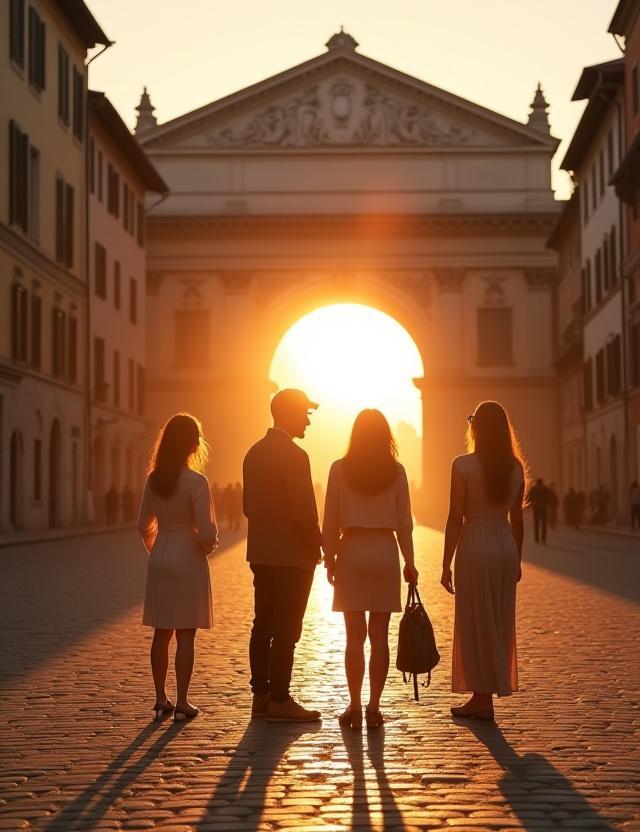 Un tour guidato al sorgere del sole